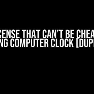 C++ License that can’t be cheated by altering computer clock [duplicate]